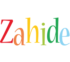 Zahide birthday logo