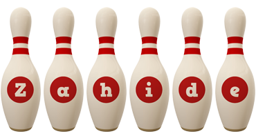 Zahide bowling-pin logo