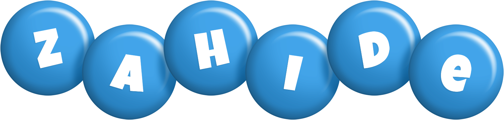 Zahide candy-blue logo