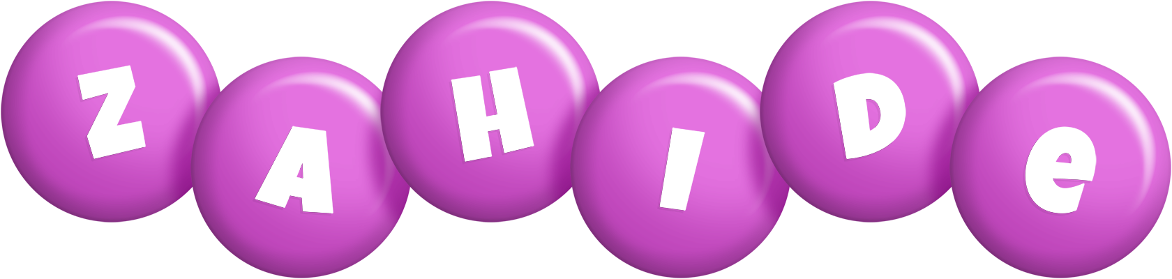 Zahide candy-purple logo