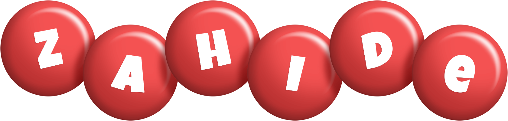 Zahide candy-red logo