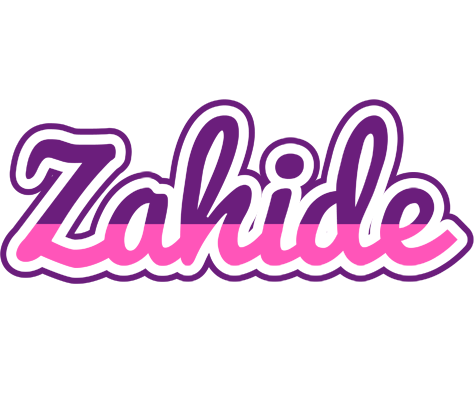 Zahide cheerful logo