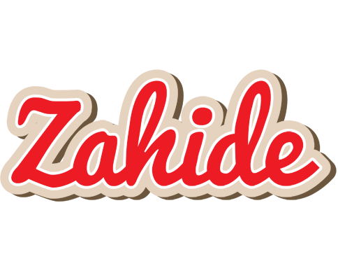 Zahide chocolate logo