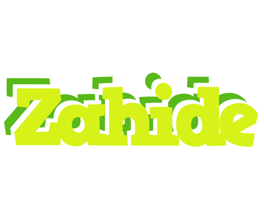 Zahide citrus logo