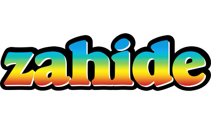 Zahide color logo