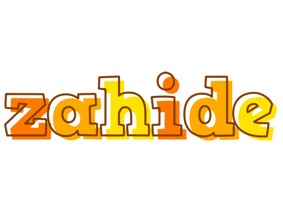 Zahide desert logo
