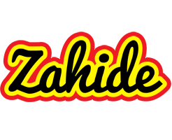 Zahide flaming logo