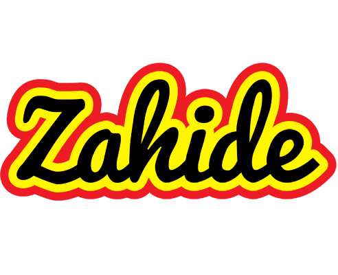 Zahide flaming logo
