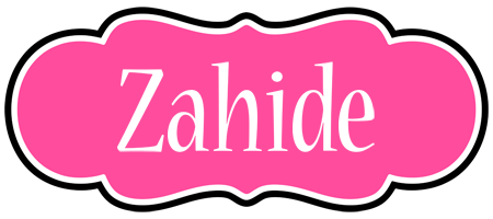 Zahide invitation logo