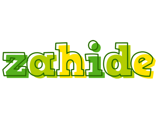 Zahide juice logo