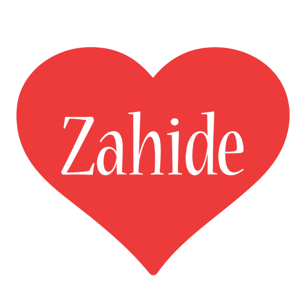 Zahide love logo