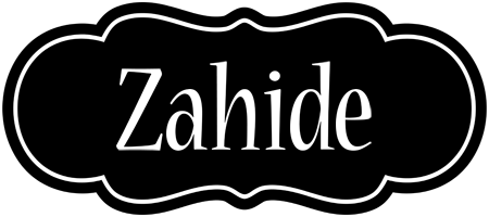 Zahide welcome logo