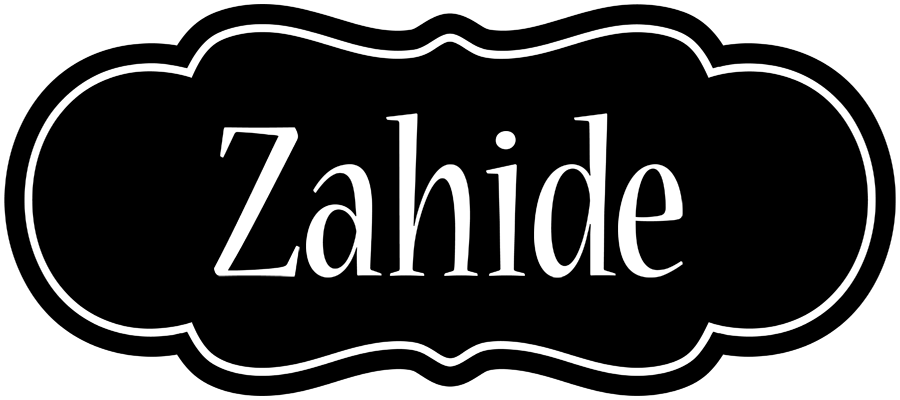 Zahide welcome logo