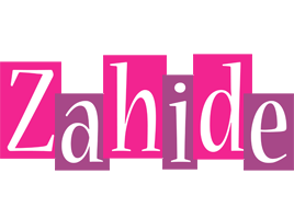 Zahide whine logo