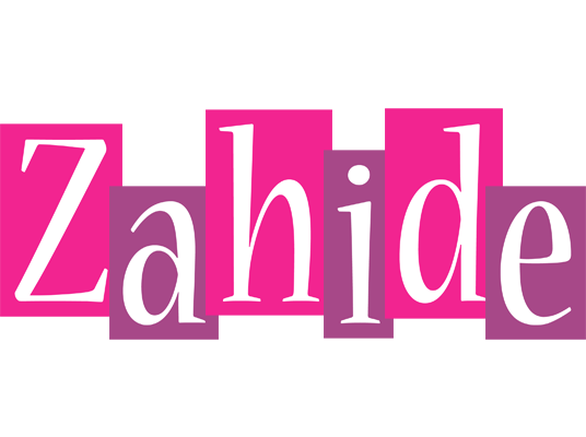 Zahide whine logo