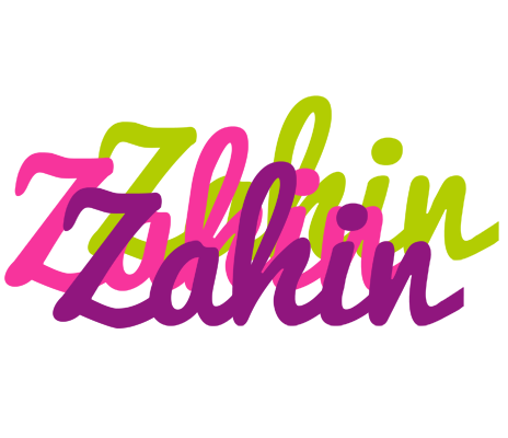 Zahin flowers logo