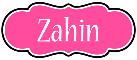 Zahin invitation logo