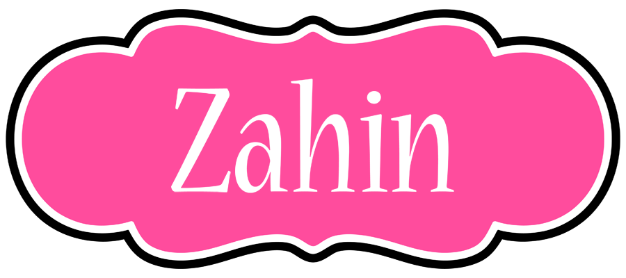 Zahin invitation logo