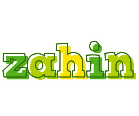 Zahin juice logo