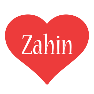 Zahin love logo