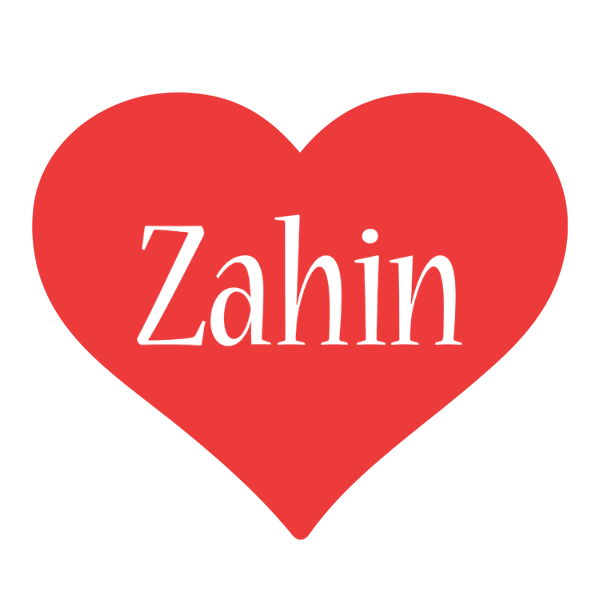 Zahin love logo