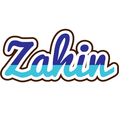 Zahin raining logo