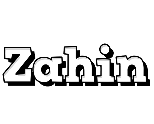 Zahin snowing logo
