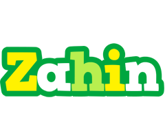 Zahin soccer logo