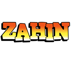 Zahin sunset logo