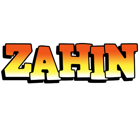 Zahin sunset logo