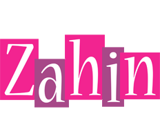 Zahin whine logo