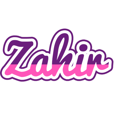 Zahir cheerful logo