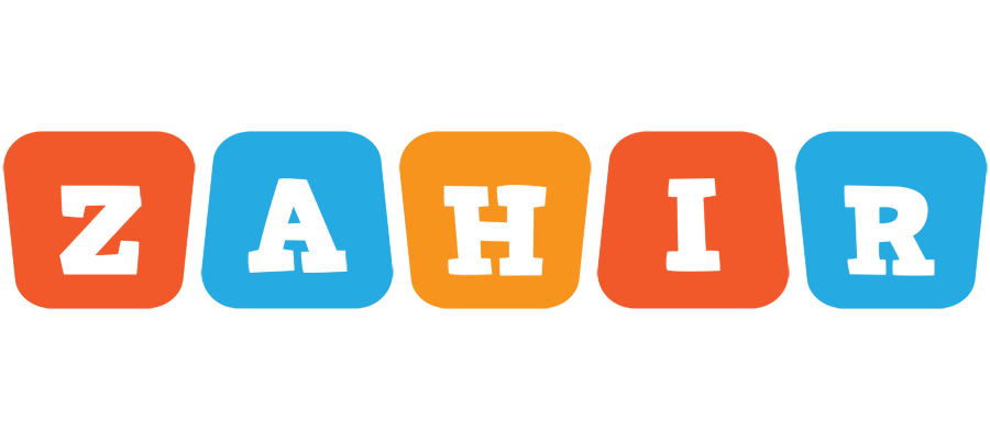Zahir comics logo