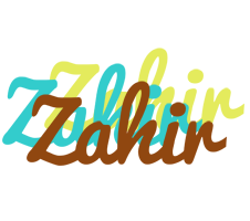 Zahir cupcake logo