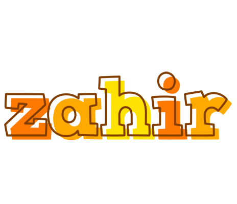 Zahir desert logo