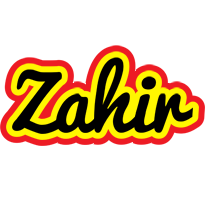 Zahir flaming logo