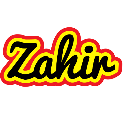 Zahir flaming logo