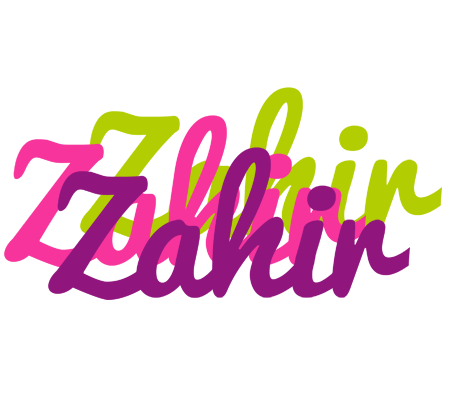 Zahir flowers logo