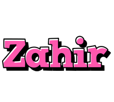 Zahir girlish logo