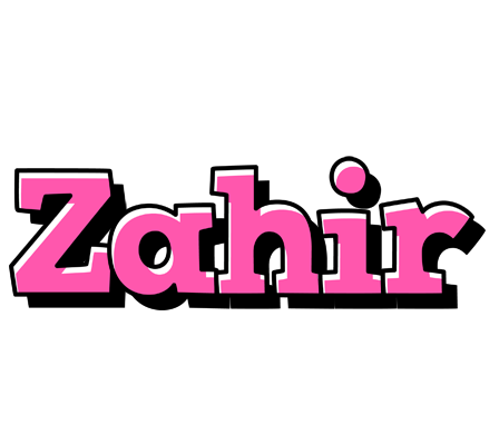 Zahir girlish logo