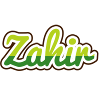 Zahir golfing logo