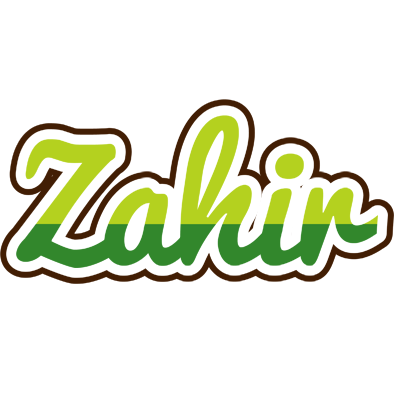 Zahir golfing logo