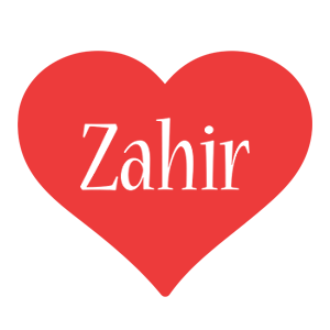 Zahir love logo