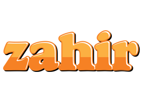 Zahir orange logo