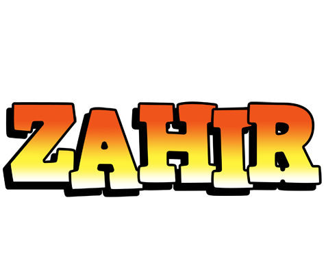 Zahir sunset logo