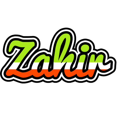 Zahir superfun logo