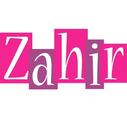 Zahir whine logo