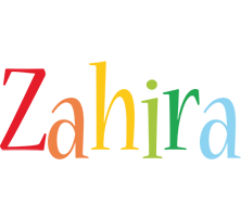 Zahira birthday logo