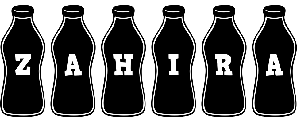 Zahira bottle logo
