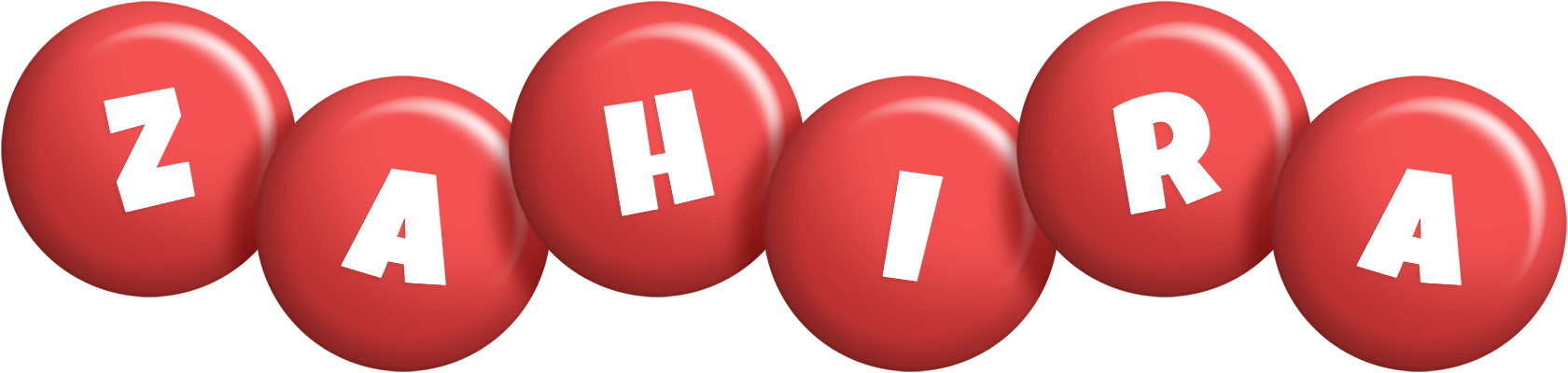 Zahira candy-red logo